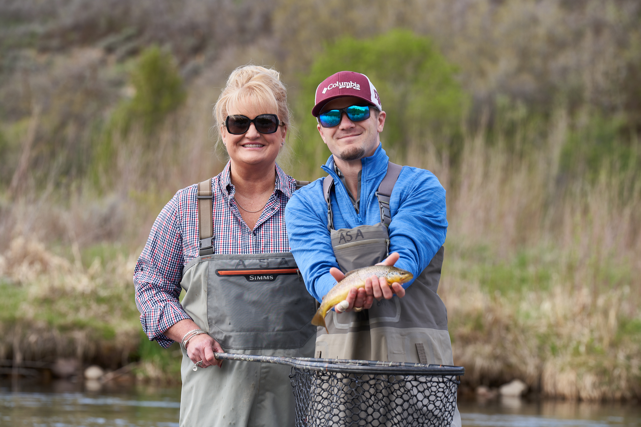Corporate incentive travel excursion fly-fishing experience in Park City, Utah