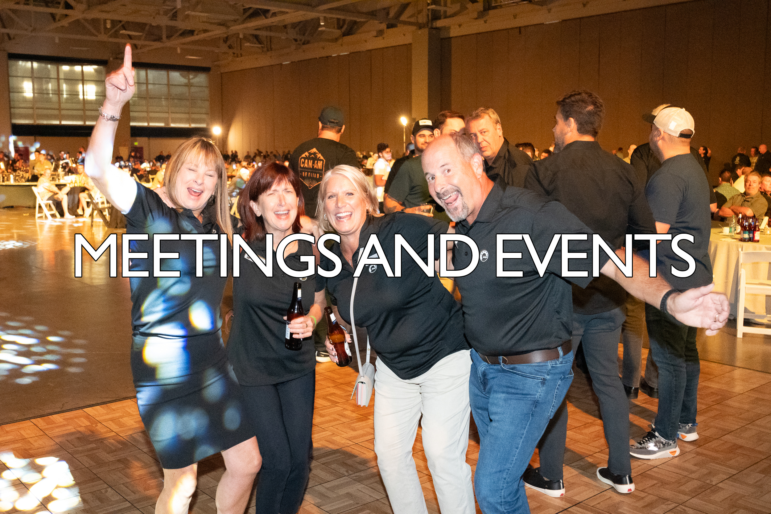 Corporate event photographer capturing group candids at Salt Lake City Utah trade expo conference.